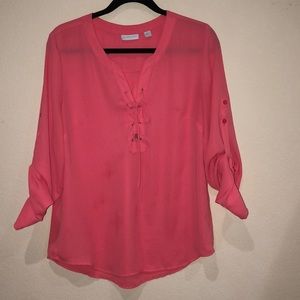 Mid Sleeve dress shirt